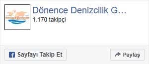 Dönence Denizcilik Facebook Sayfası